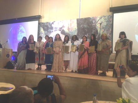 Green Earth Productions : Manasi received Award from Women Economics Forum - Click to Enlarge Green Earth Productions : Manasi received Award from Women Economics Forum - Click to Enlarge